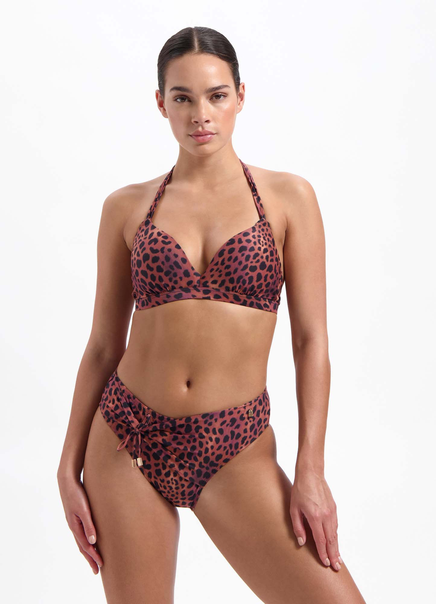 BEACHLIFE Leopard Lover Hoog Bikinibroekje Dames BEACHLIFE Leopard Lover Hoog Bikinibroekje Dames
