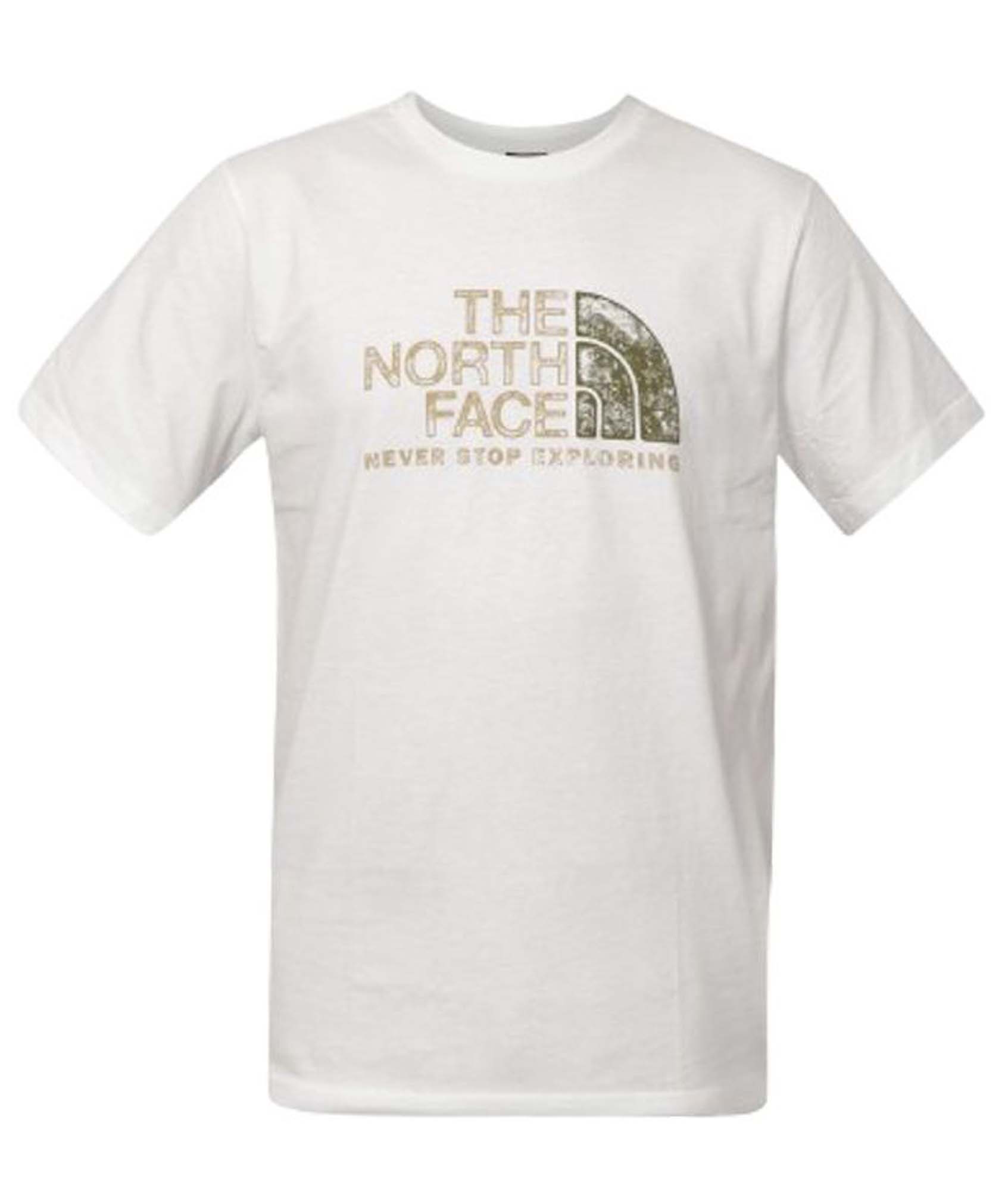 THE NORTH FACE M s/s rust 2 tee