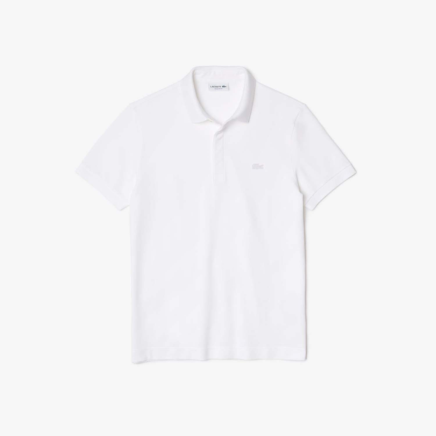 LACOSTE Paris Stretch Piqué Polo Heren