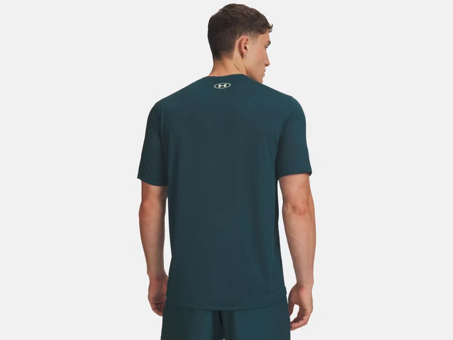 UNDER ARMOUR ua tech play short sleeve-grn sport shirt Heren