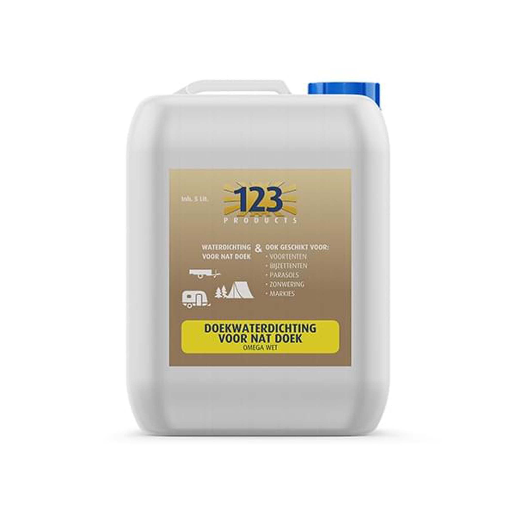 123 PRODUCTS Omega Jc Wet Waterdichting 5 Liter Unisex