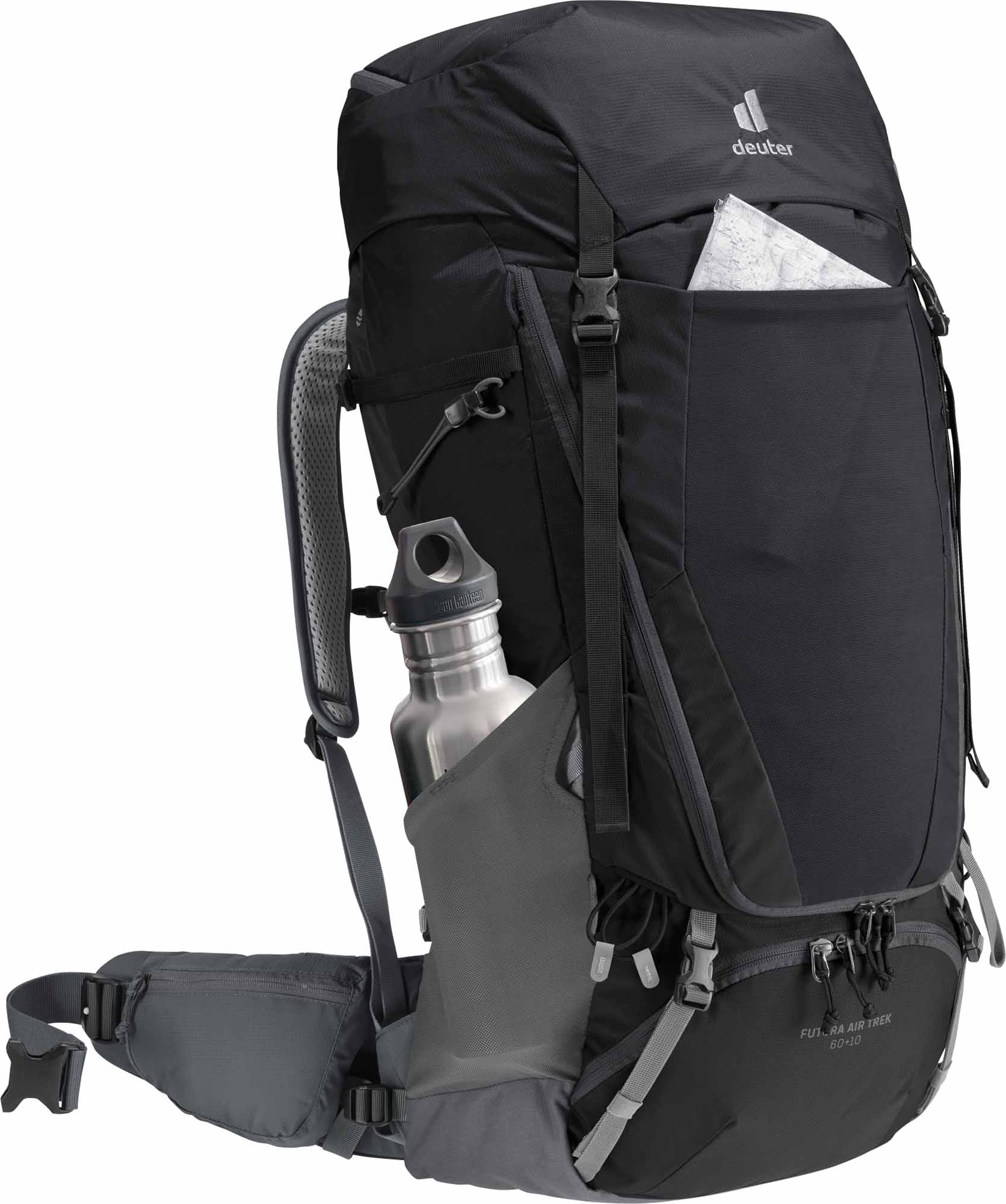 Deuter 3402321 7403 futura air trek 60 10 black graphite d 07