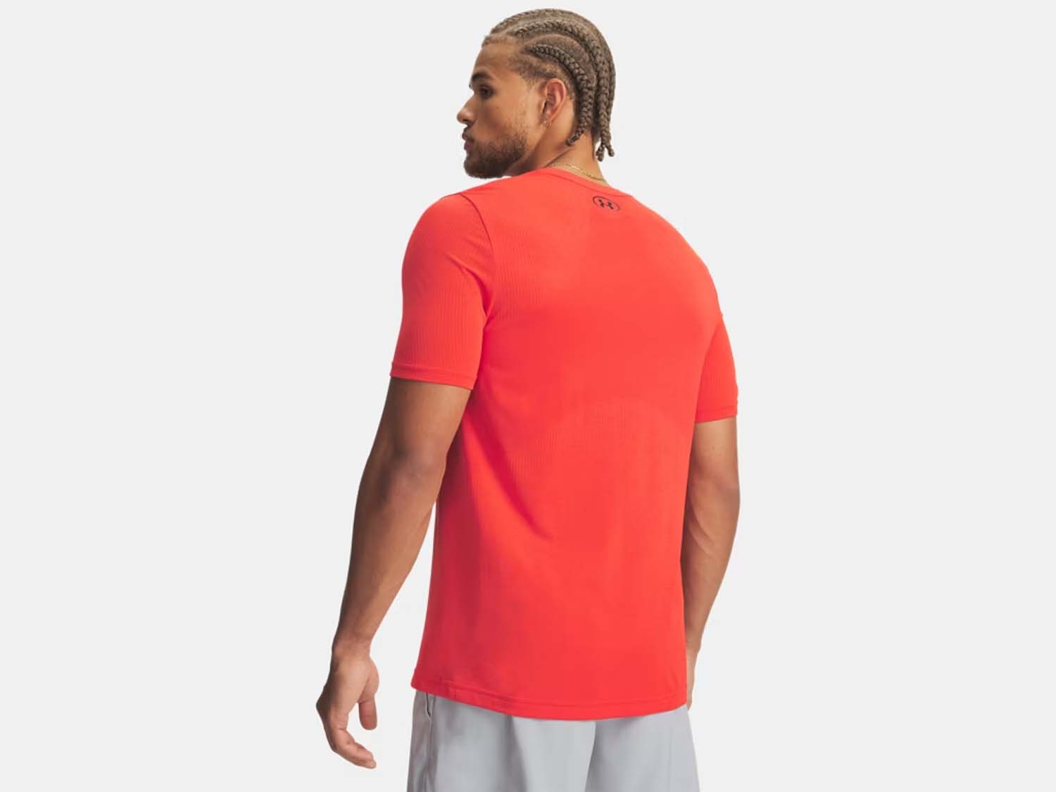 UNDER ARMOUR vanish seamless ss-red sportshirt Heren