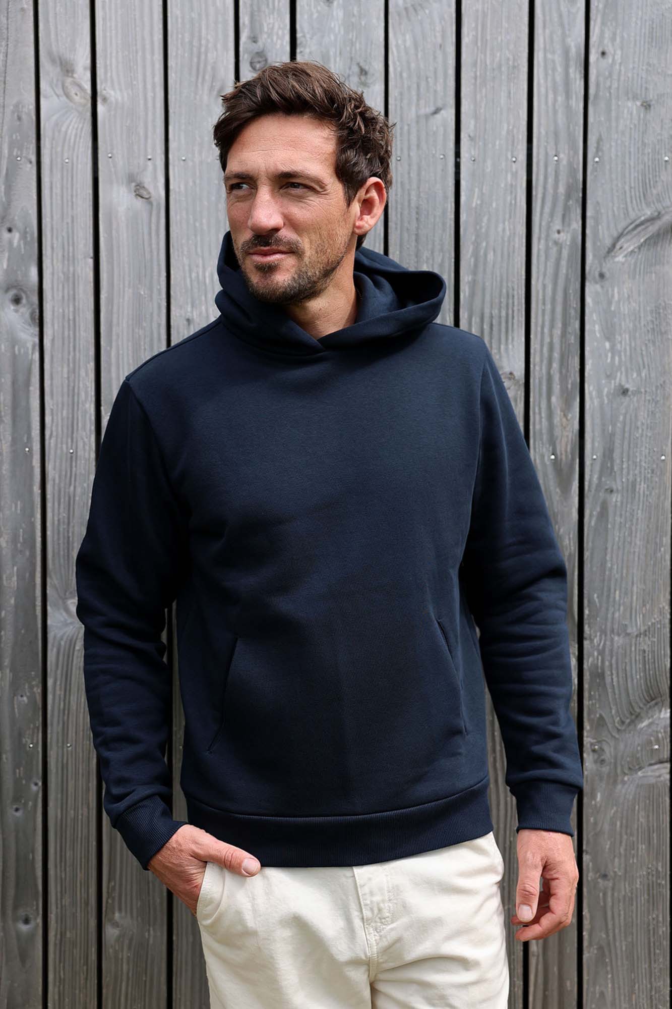 KULTIVATE Sweater Hood Comfort  Heren