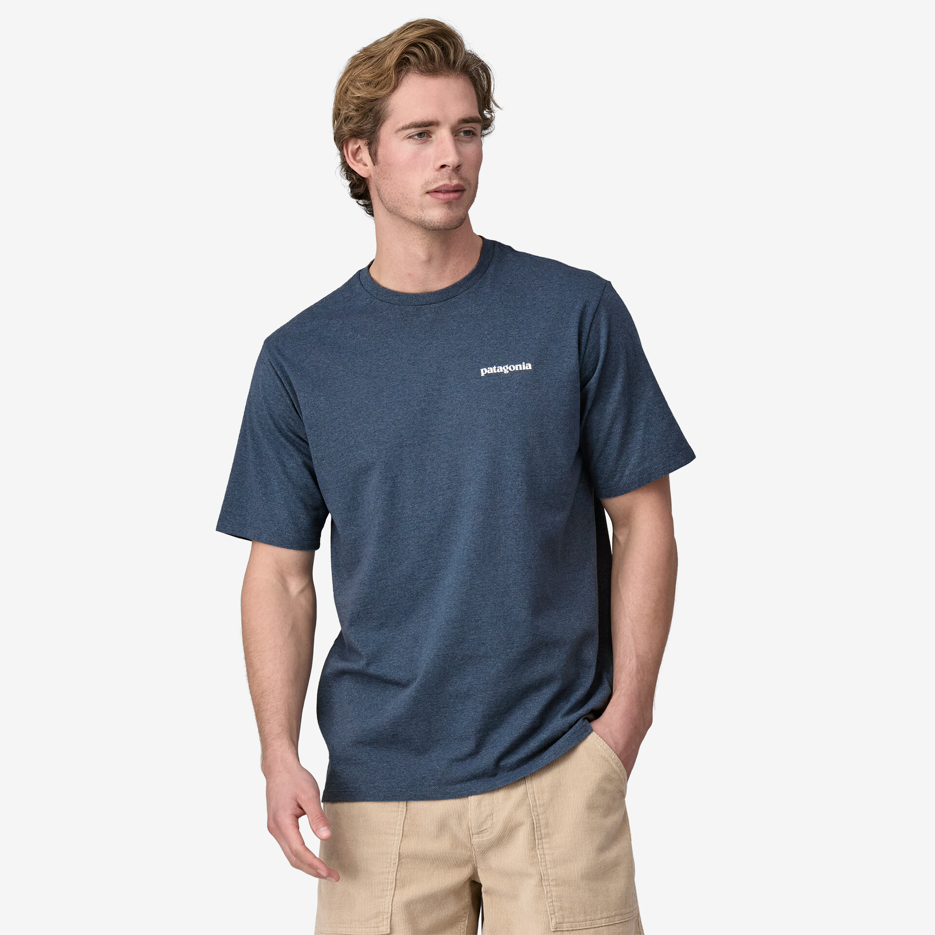 PATAGONIA P-6 Logo Resposibli-Tee Heren PATAGONIA P-6 Logo Resposibli-Tee Heren