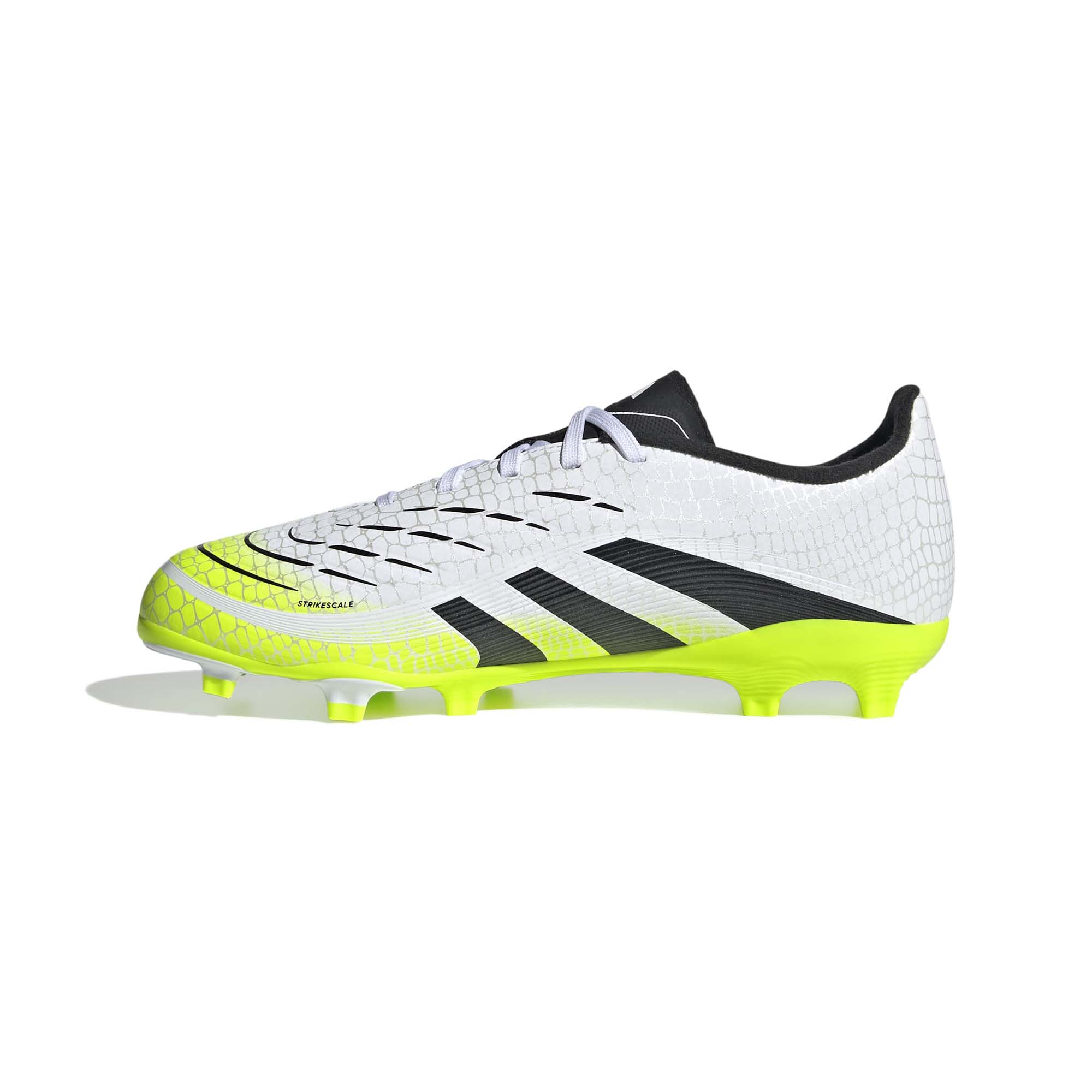Ji1125 4 footwear photography side medial center view white