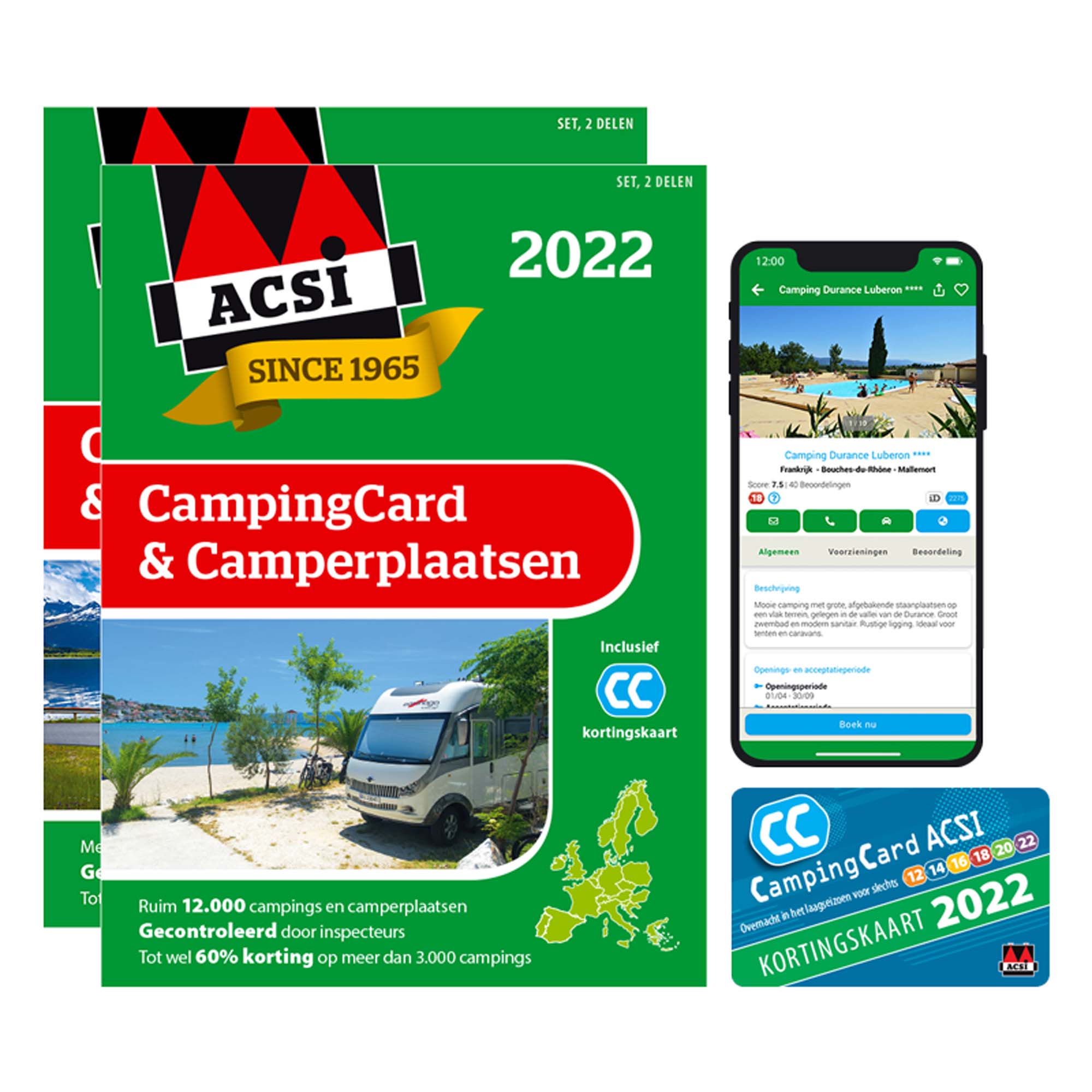 ACSI ASCI Campingcard & Camperplaatsen 2022