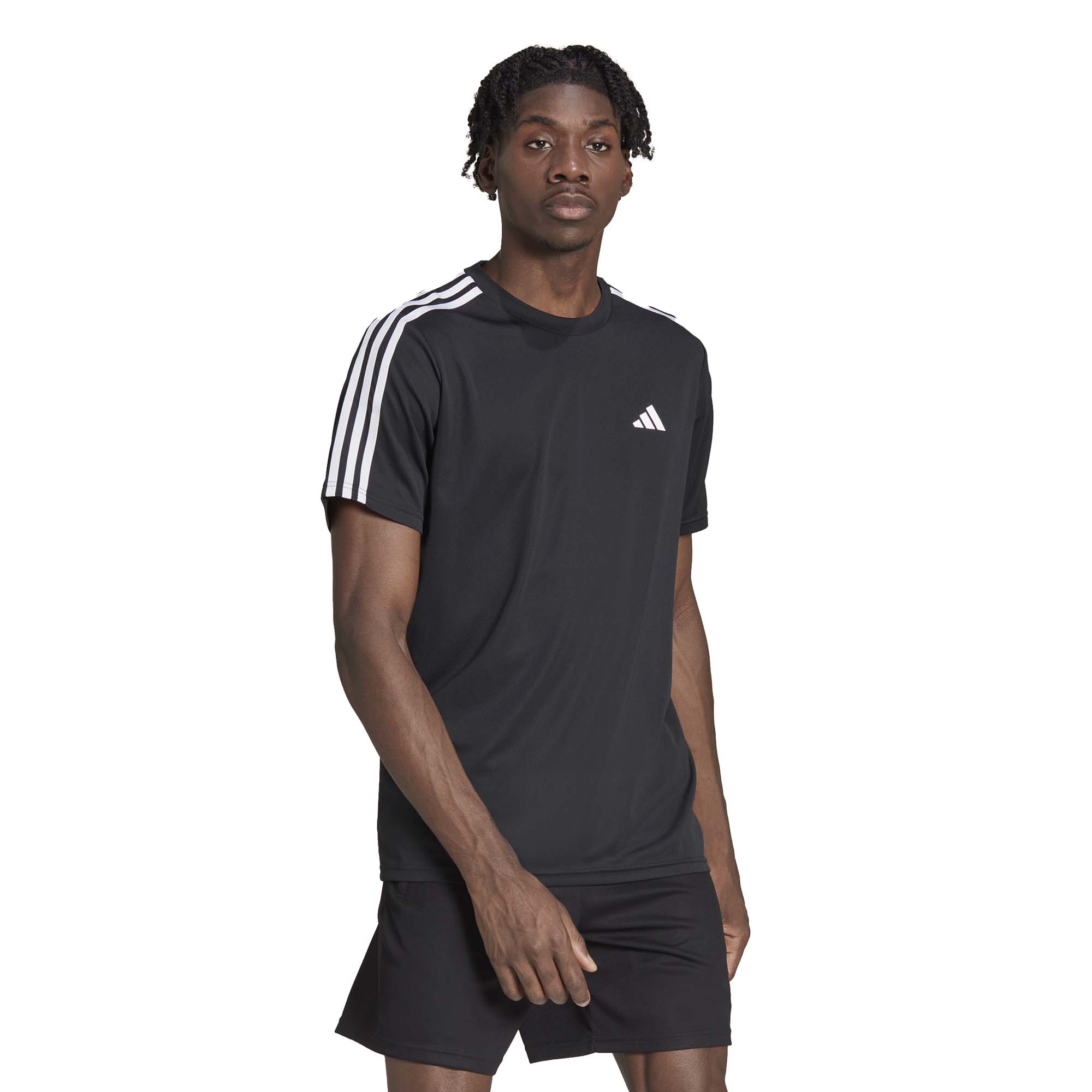 ADIDAS Essential 3-strepen Trainingsshirt Heren ADIDAS Essential 3-strepen Trainingsshirt Heren