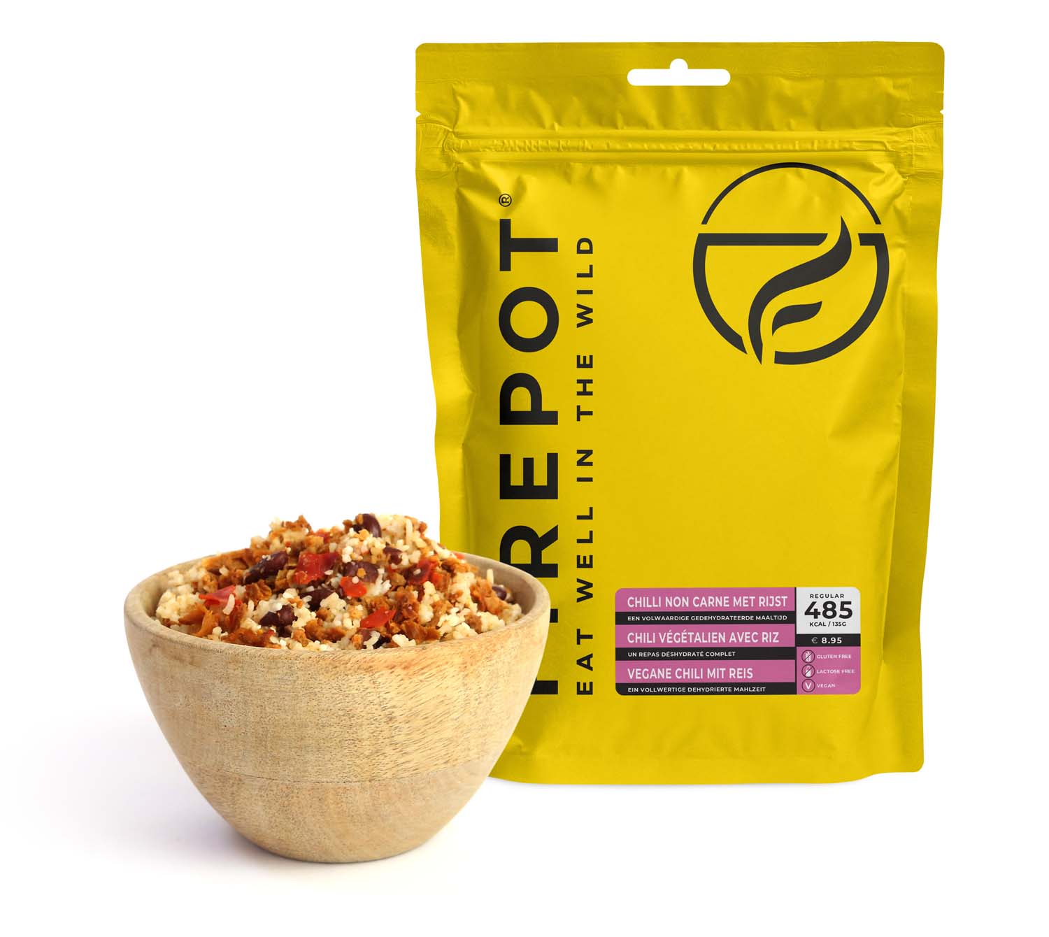 FIREPOT Chilli Non Carne met Rijst Regular Maaltijd