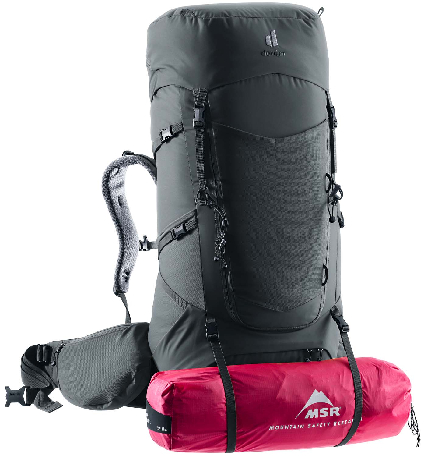 Deuter 3350426 4014 aircontactcore55plus10sl graphite d 08