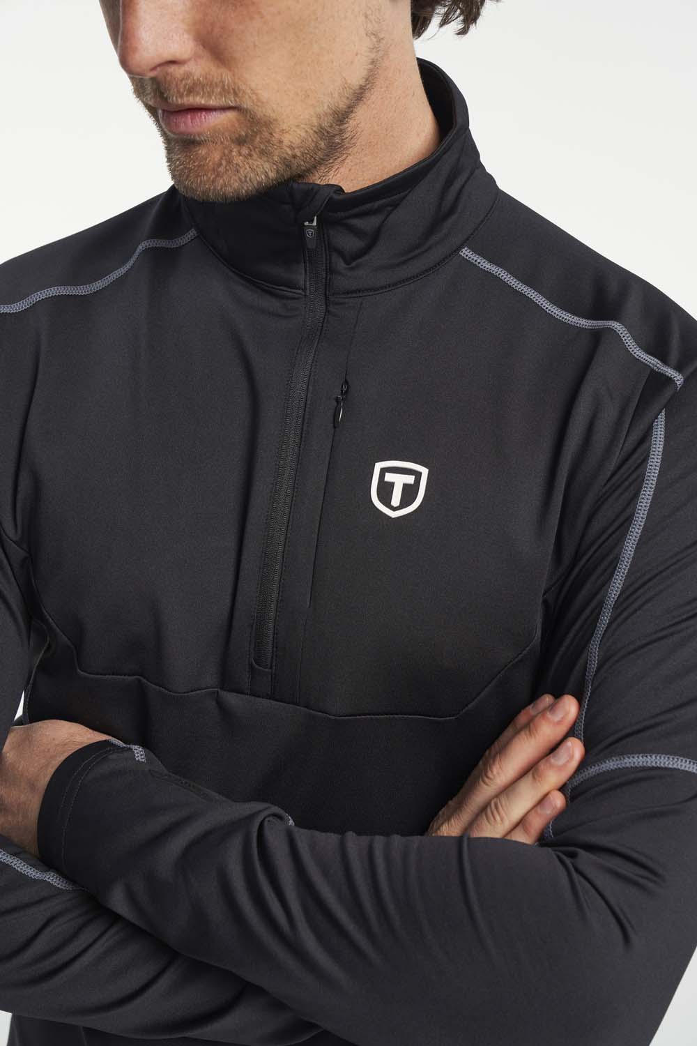 TENSON txlite half zip m Heren