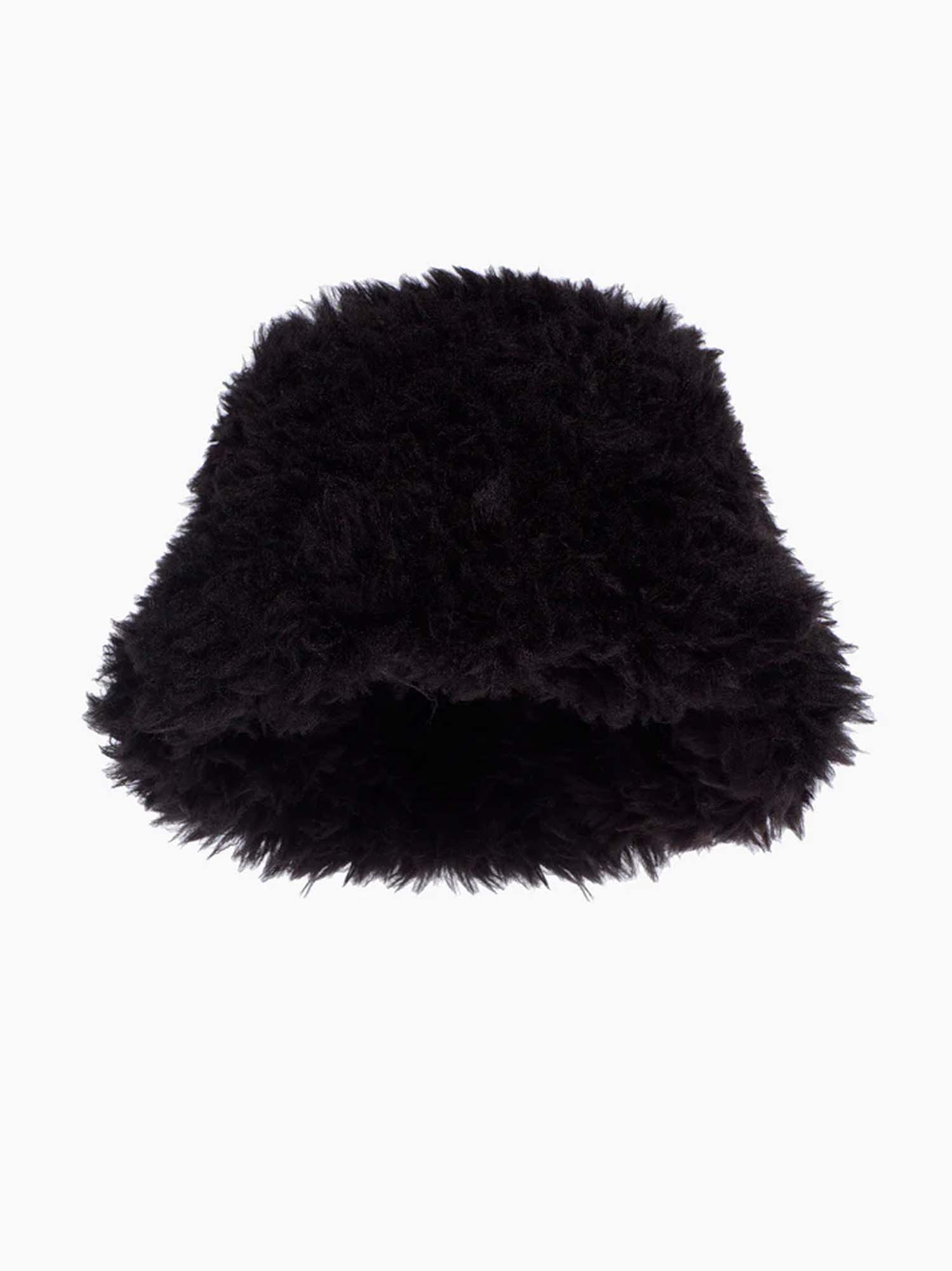 GOLDBERGH bird bucket hat faux fur