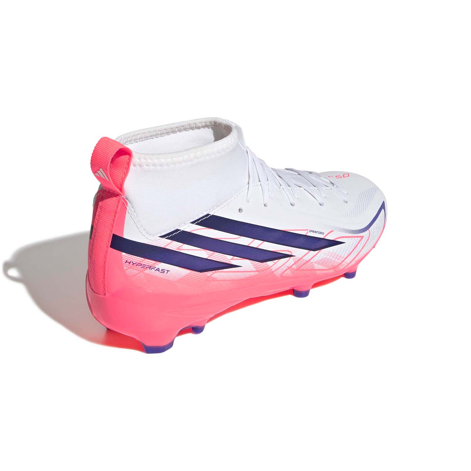 Kk1316 6 footwear photography back lateral top view white