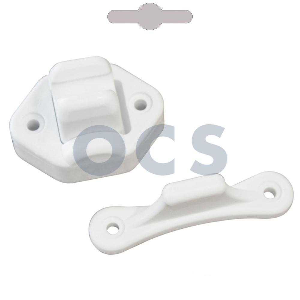 FJORD OUTDOOR Deurvanger 2-delig 9mm