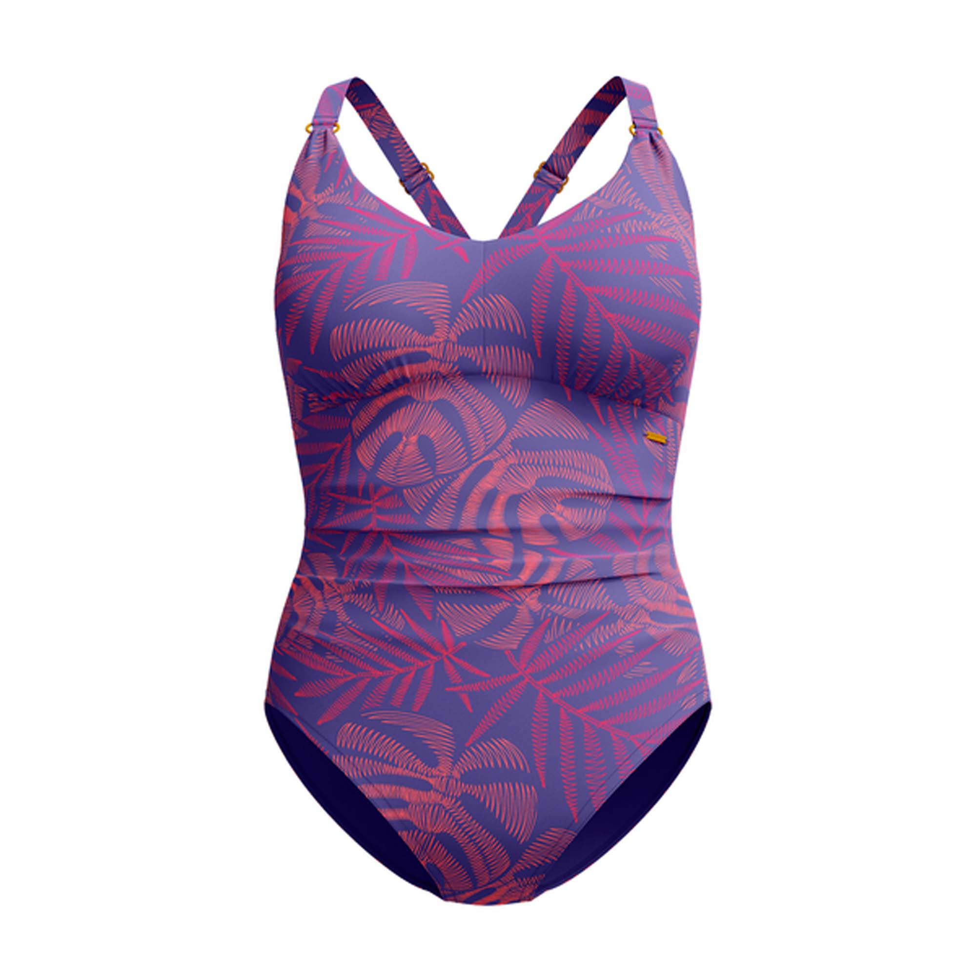 SPEEDO Eco Print V Neck Badpak  Dames