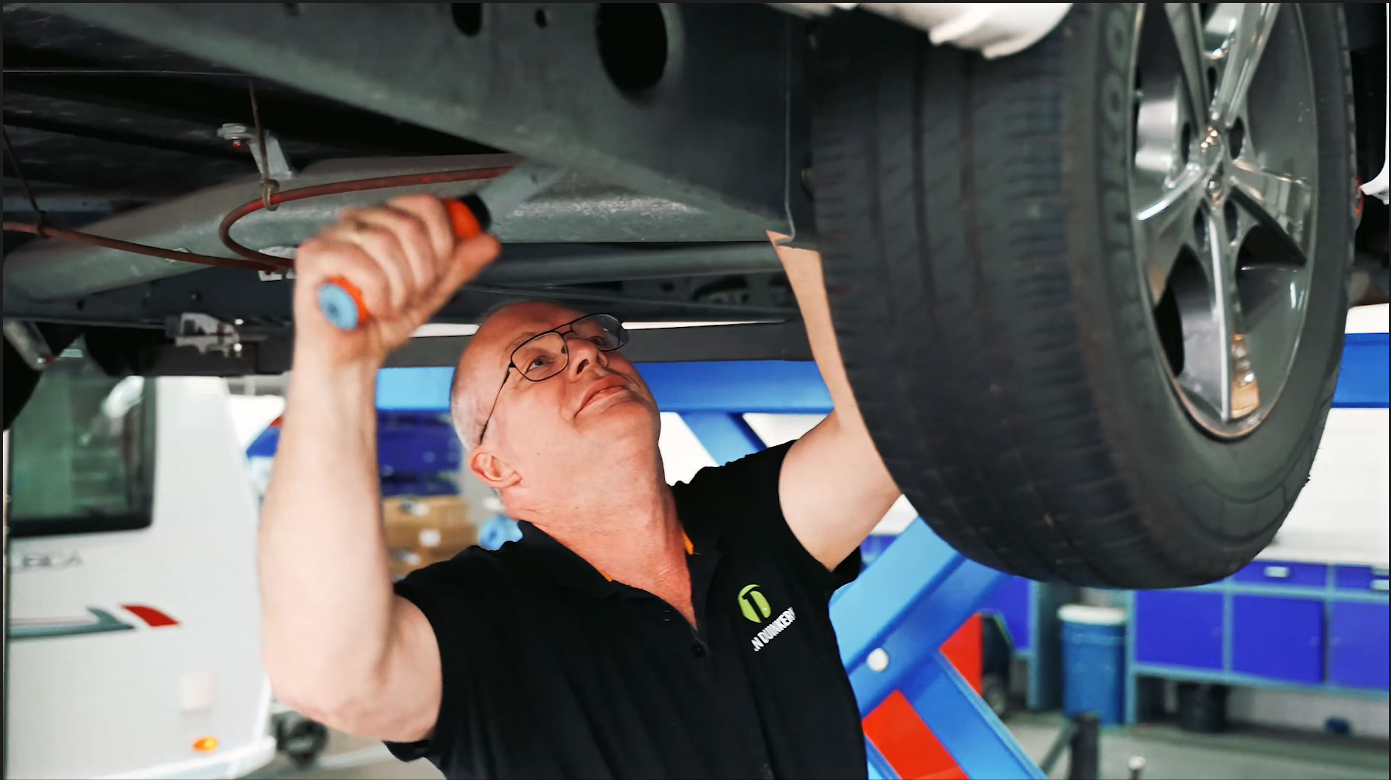 Caravan werkplaats Van Duinkerken
