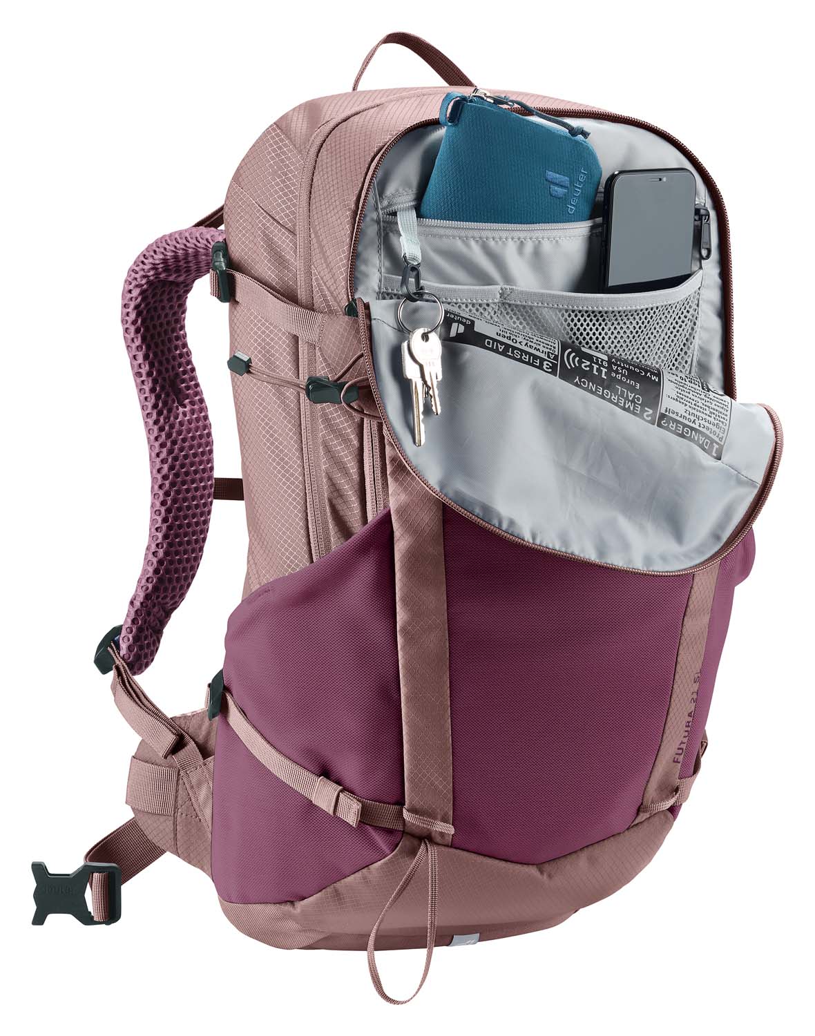 Deuter 3400026 5116 futura21sl cassis ashrose d 08