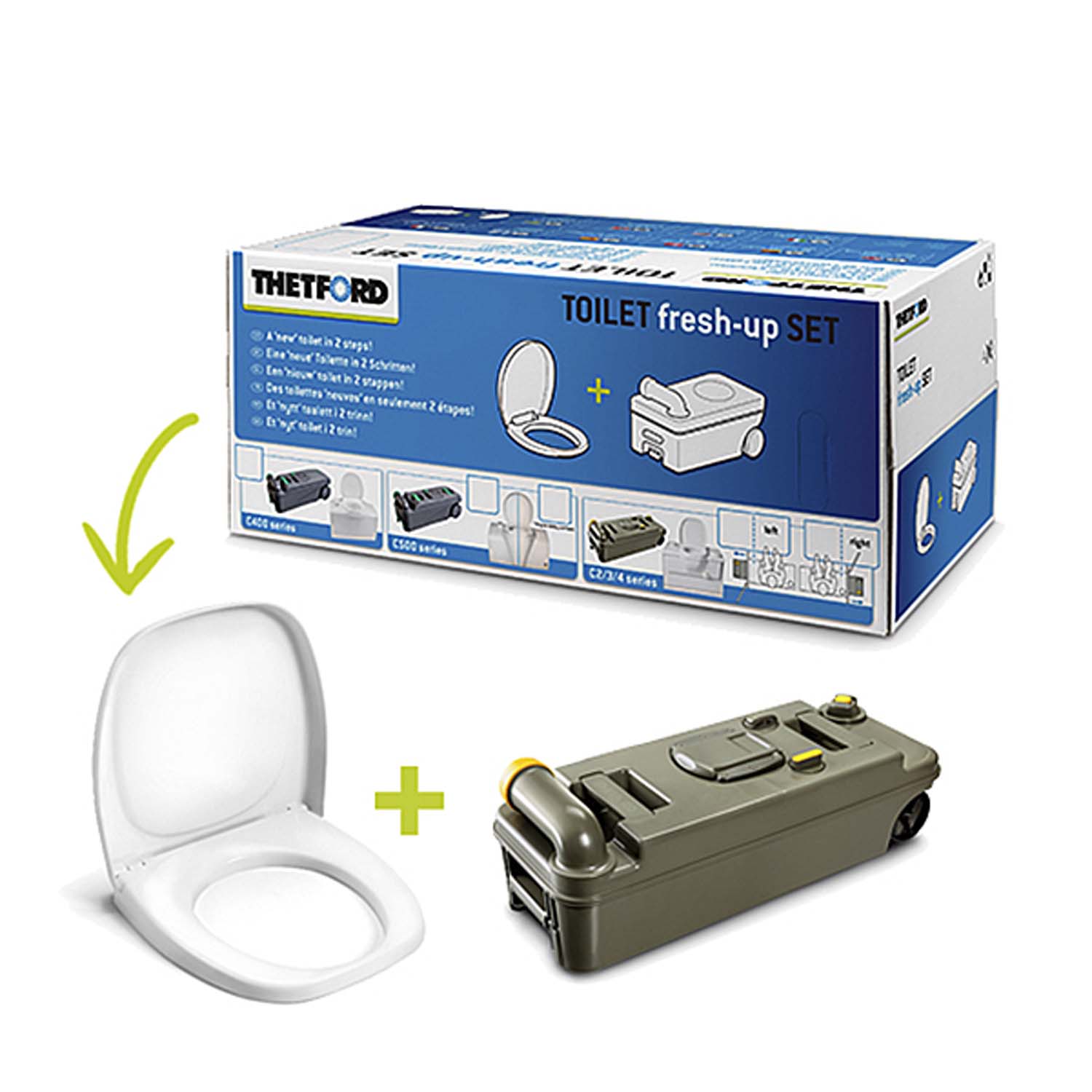 THETFORD Fresh-up Set Cassettetoilet C2/3/4 