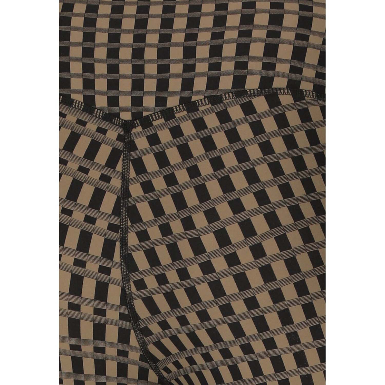 Ea263900 fleurie w printed tights p3884 brown matrix extra 2