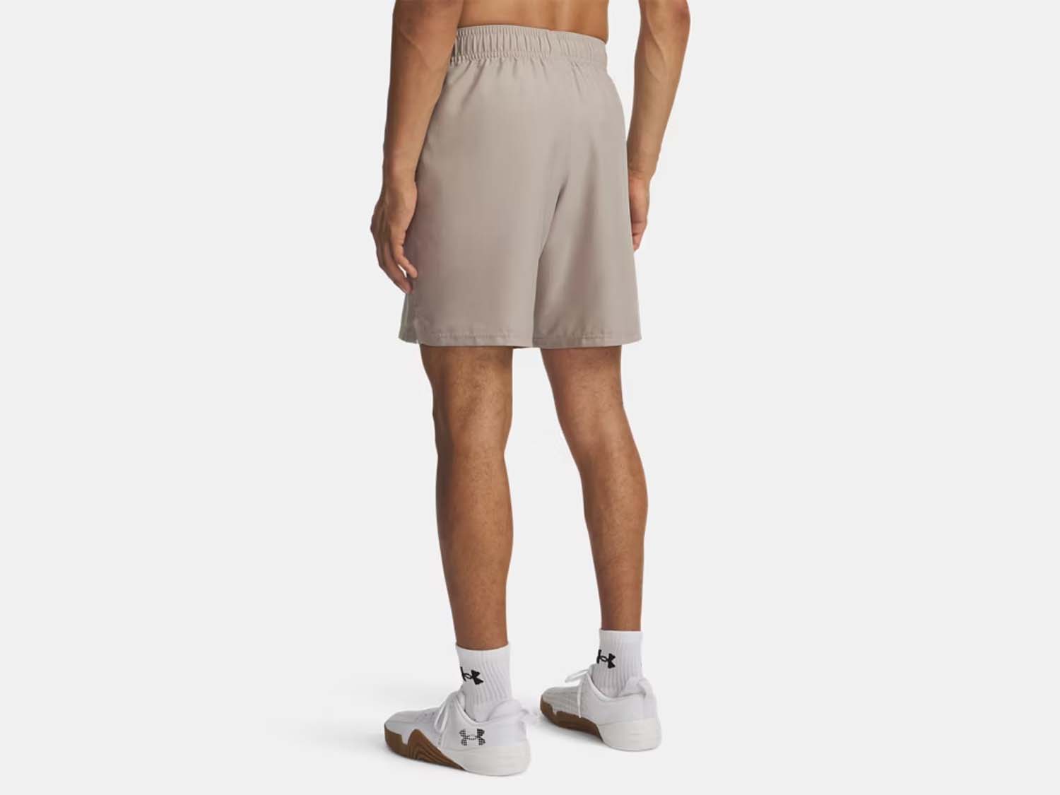 UNDER ARMOUR ua tech woven wordmark short-brn korte trainingsbroek Heren