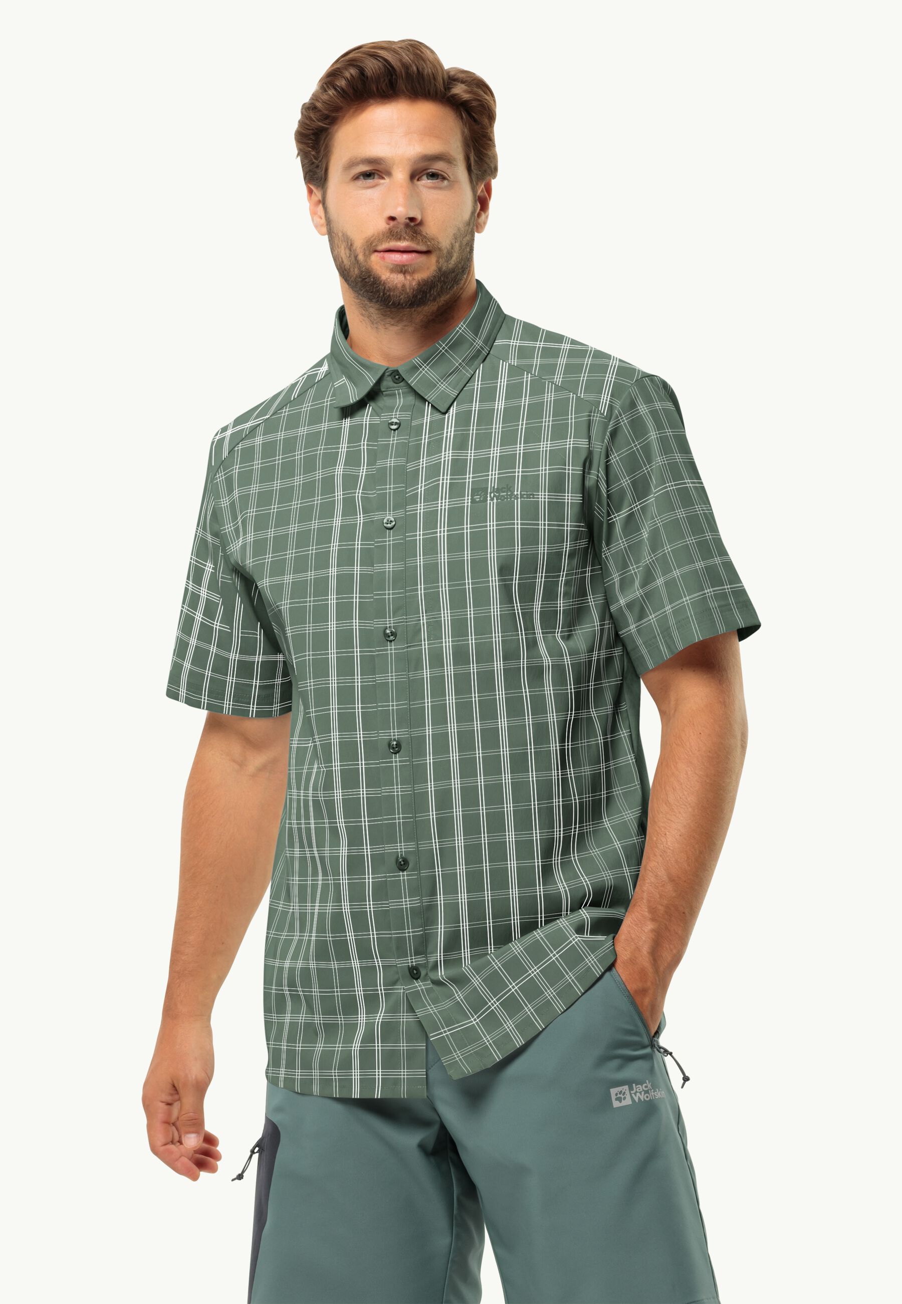JACK WOLFSKIN Norbo Shirt Heren JACK WOLFSKIN Norbo Shirt Heren