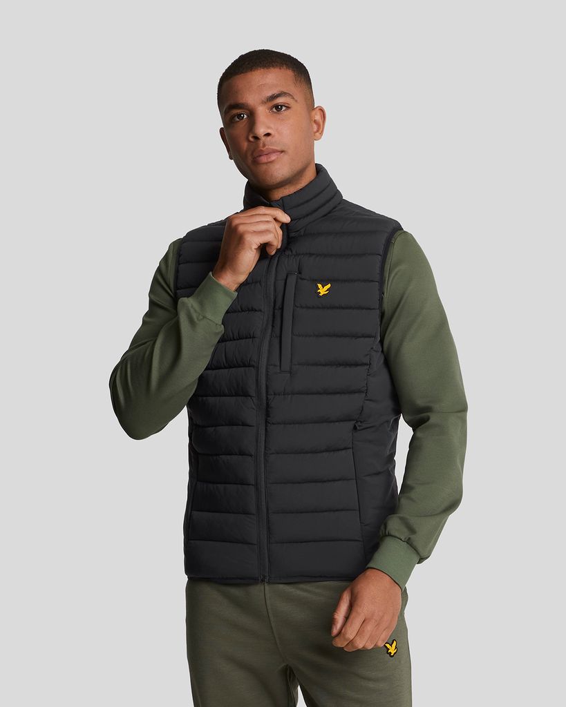 LYLE AND SCOTT stretch lightweight quilted gilet Heren
