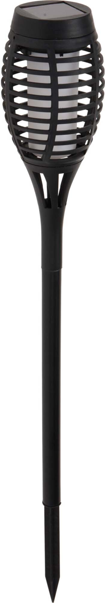PROGARDEN solar fakkel zwart flame led PROGARDEN solar fakkel zwart flame led