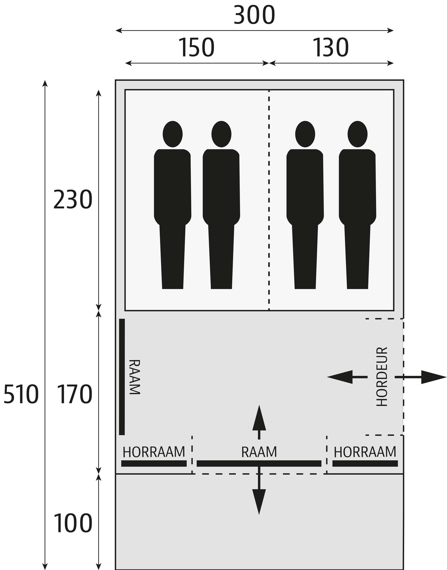 Spitfire 300 rstc plattegrond