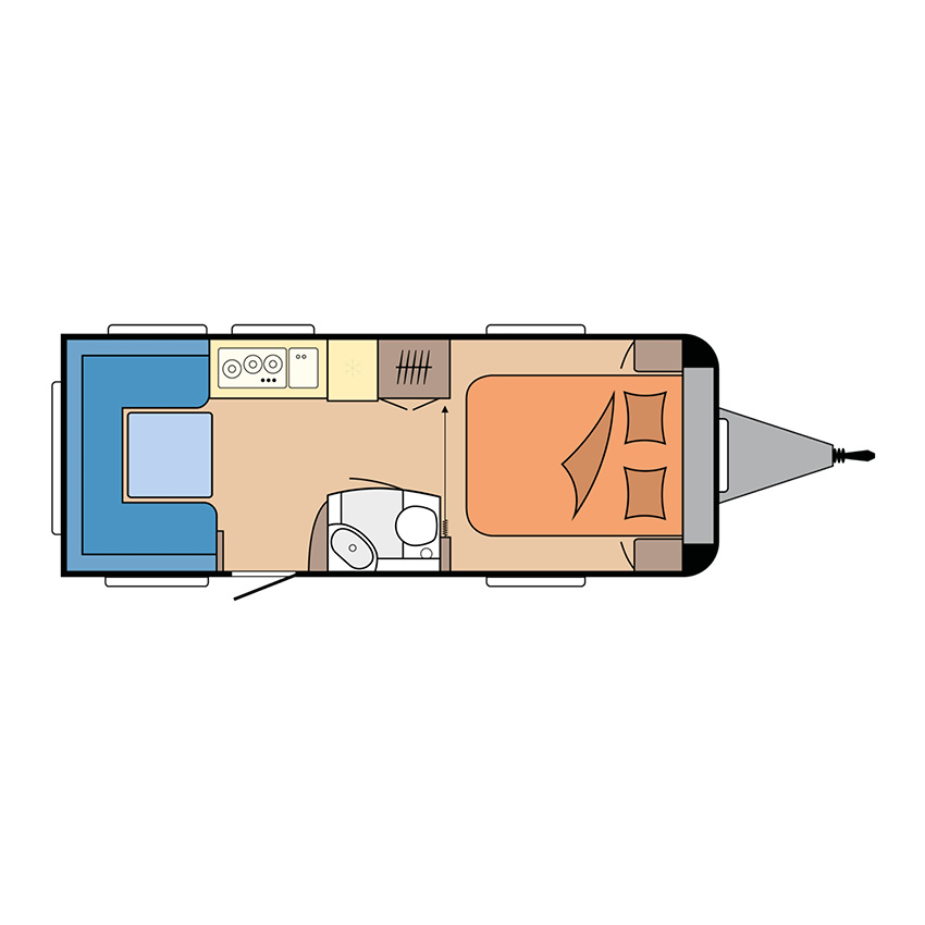 Indeling Hobby Excellent Edition 540 UFf