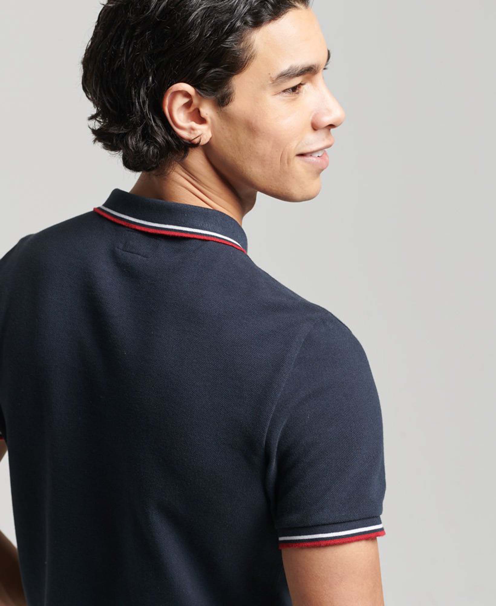 Tipped polo nat 3