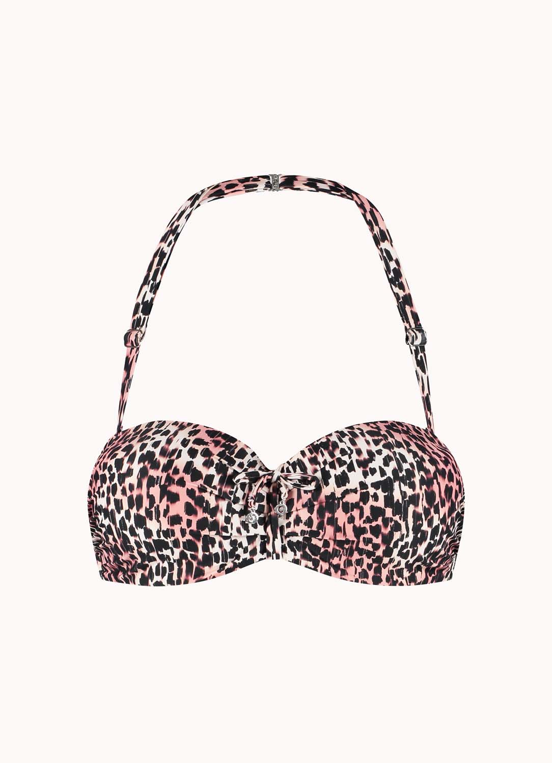 CYELL Cheetah Chic Bandeau Bikinitop Dames