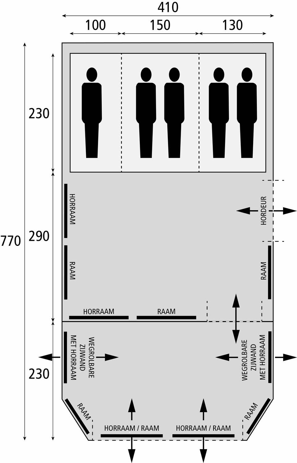 Airspace 410 rstc plattegrond