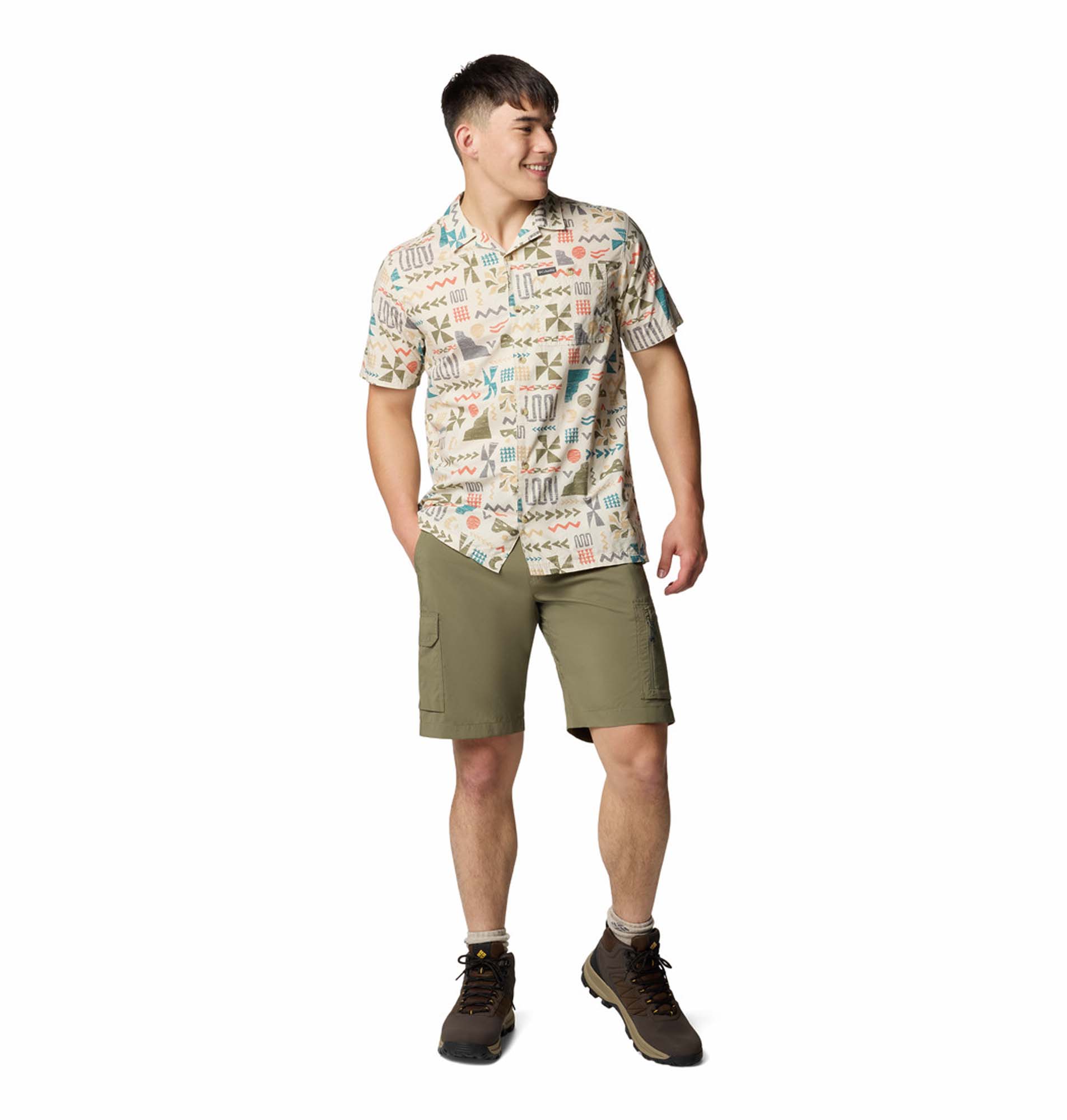 COLUMBIA Pine Canyon Short Sleeve Heren COLUMBIA Pine Canyon Short Sleeve Heren