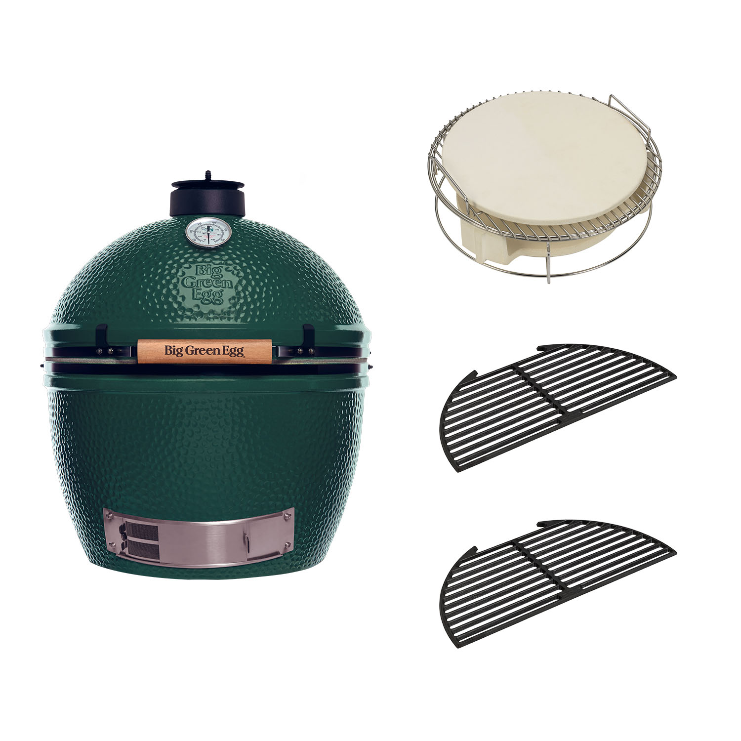 BIG GREEN EGG XLarge Start Collection Kamado Barbecue