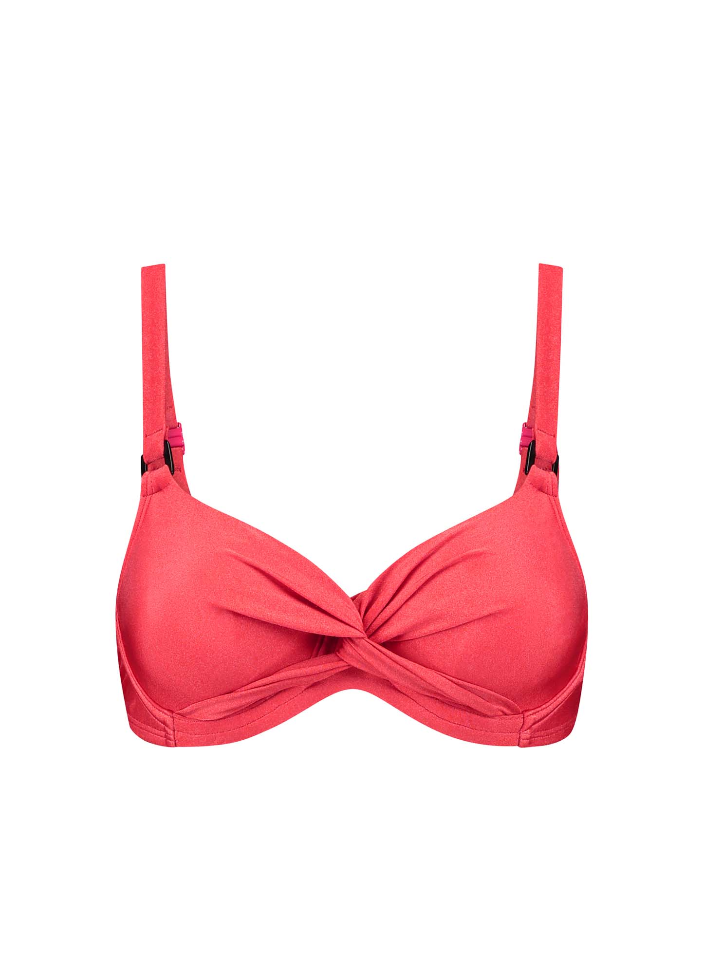 BEACHLIFE Red Shine Full Cup Bikinitop Dames