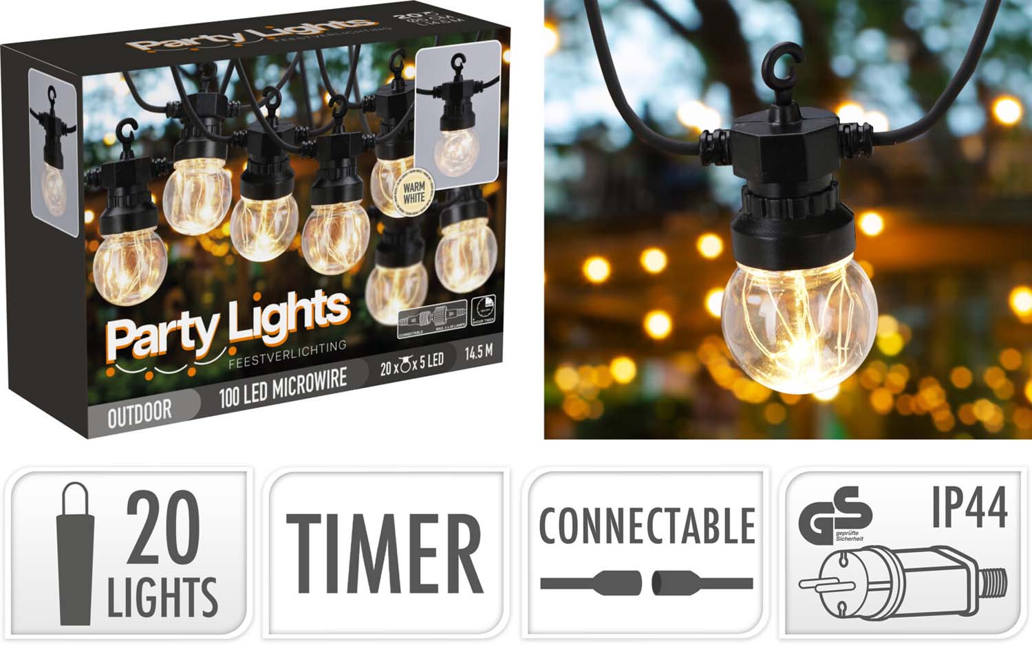 EXCELLENT Feestverlichting 20L