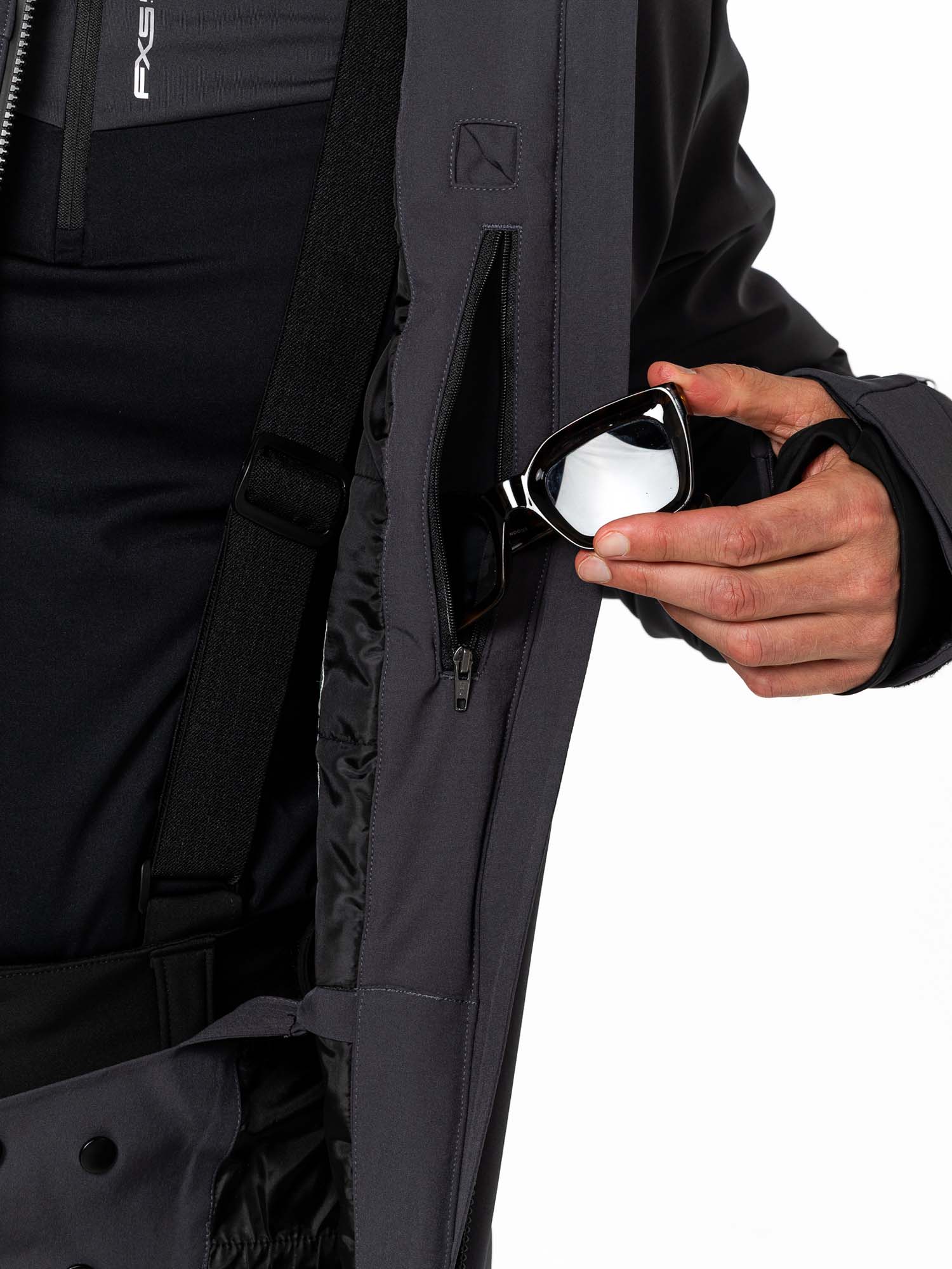 Boris man ski jacket b030 6 detail