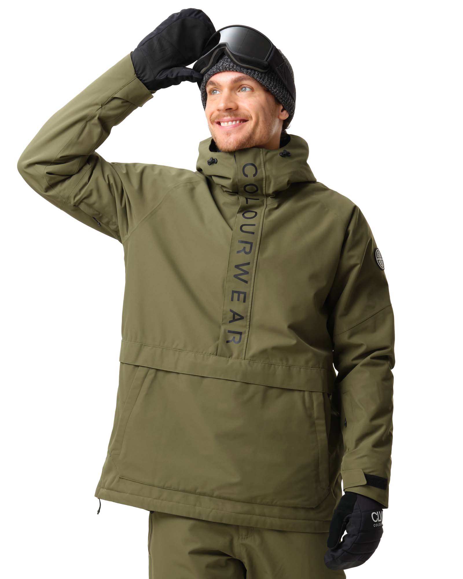 7210297 m signature anorak dk olive 1