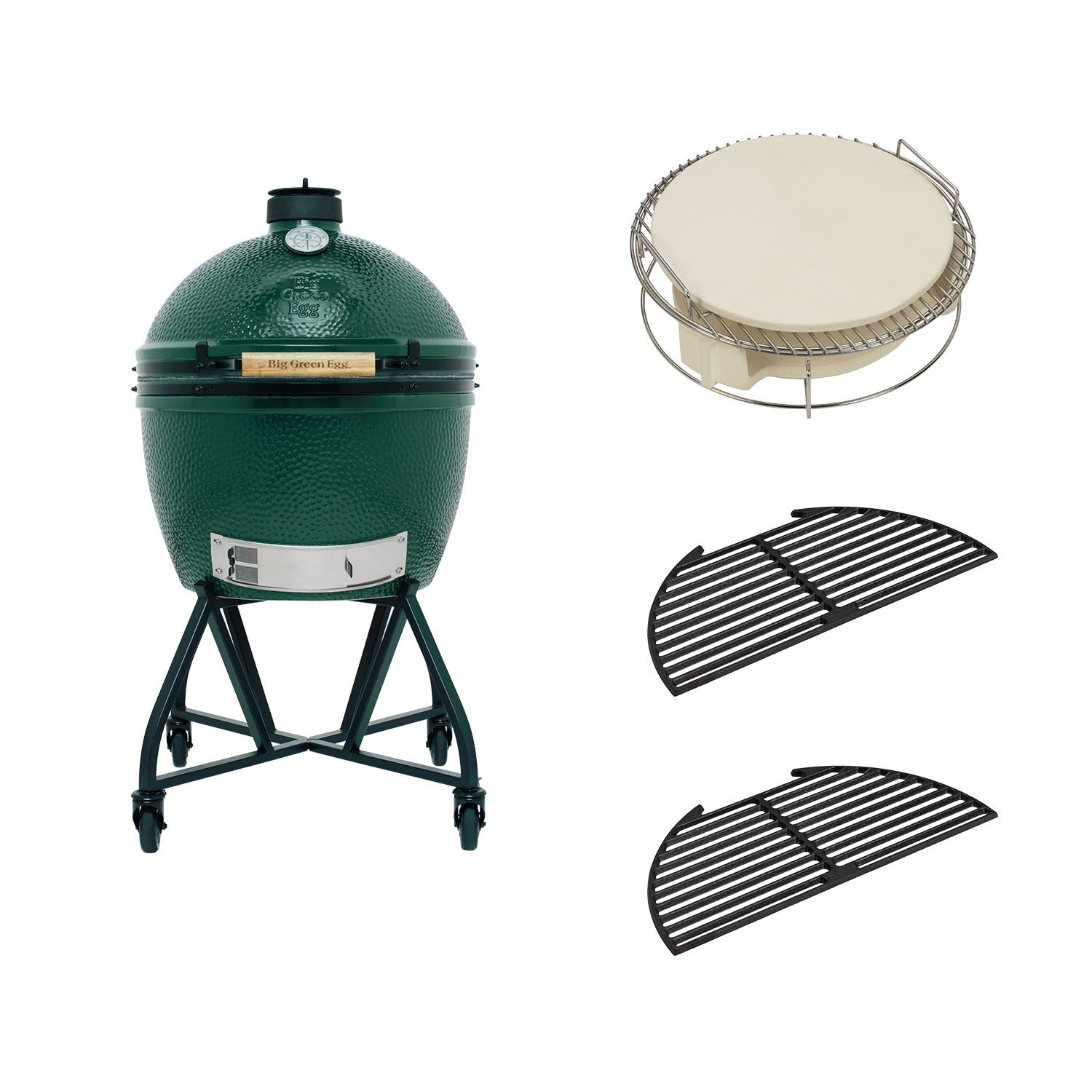BIG GREEN EGG XLarge Master Set Kamado Barbecue