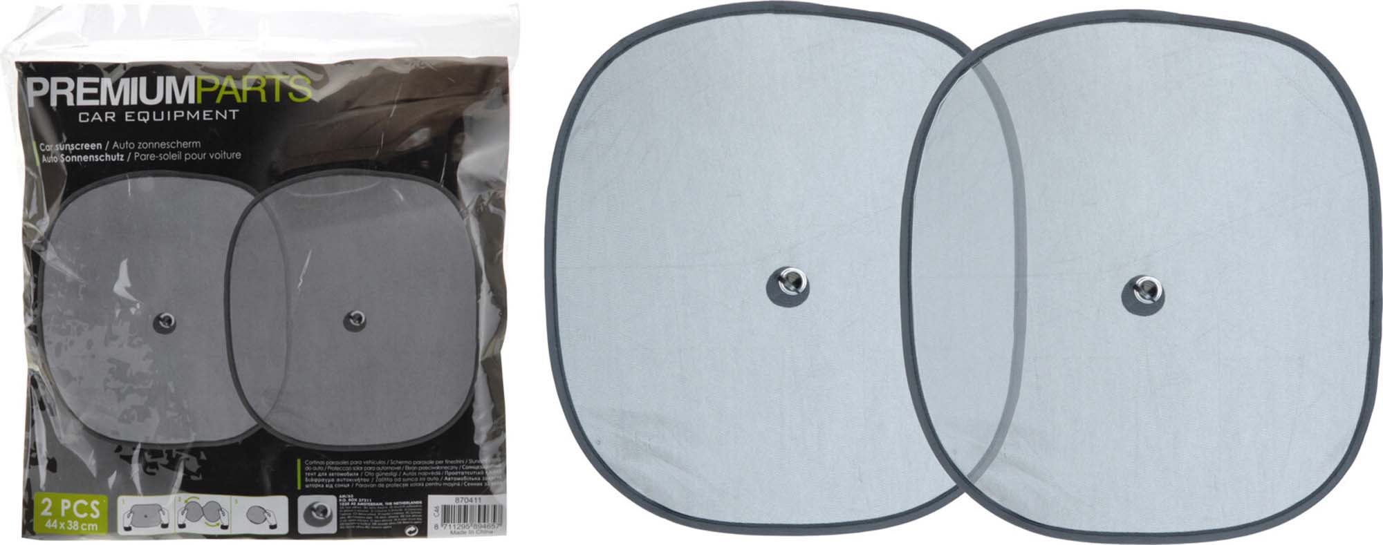 EXCELLENT Auto Zonnescherm 2st