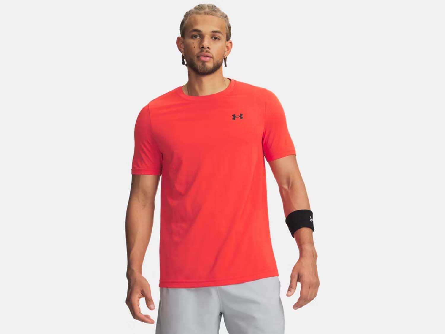 UNDER ARMOUR vanish seamless ss-red sportshirt Heren