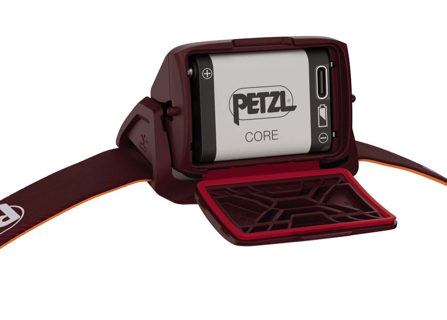 PETZL Actik core red hoofdlmap