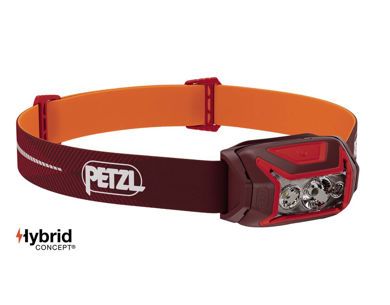 PETZL Actik core red hoofdlmap