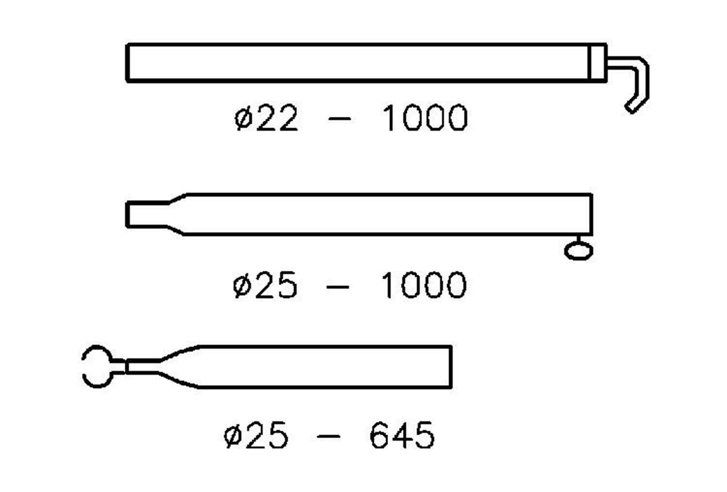 6943160 zak extra dakligger 2522 mm