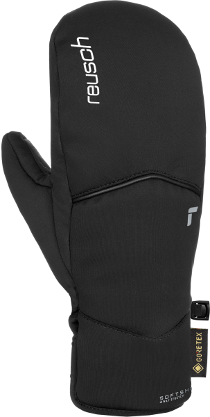 Reusch amira gore tex mitten 6431689 7702 black front