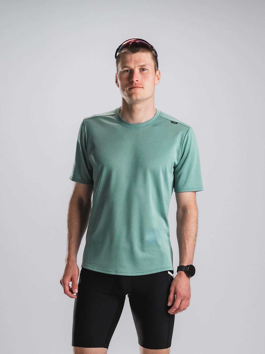 Mens tempo two run t shirt 1292 mineral 1 v1