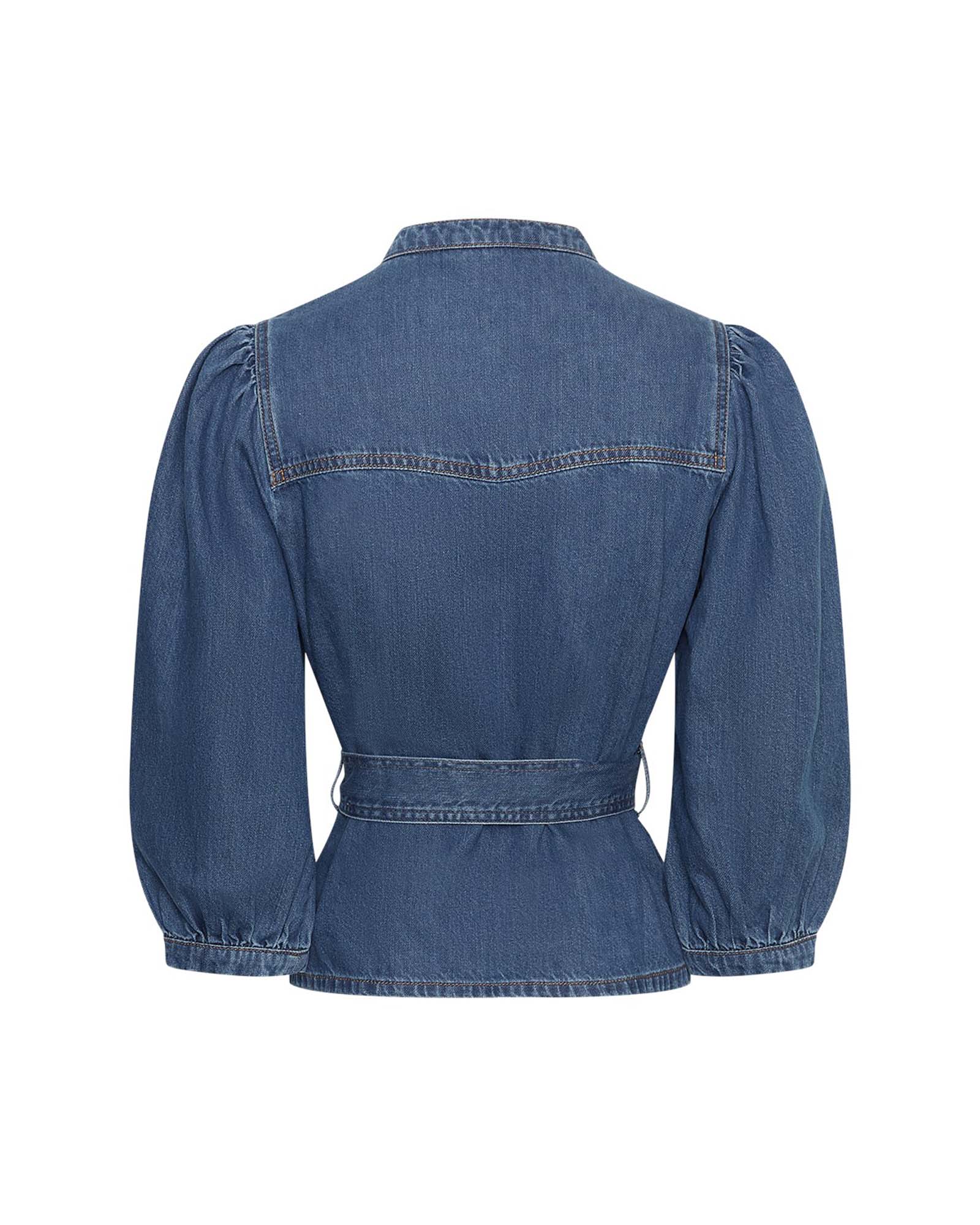 Mschrylan elena 3 4 shirt 19297 2 mid blue wash