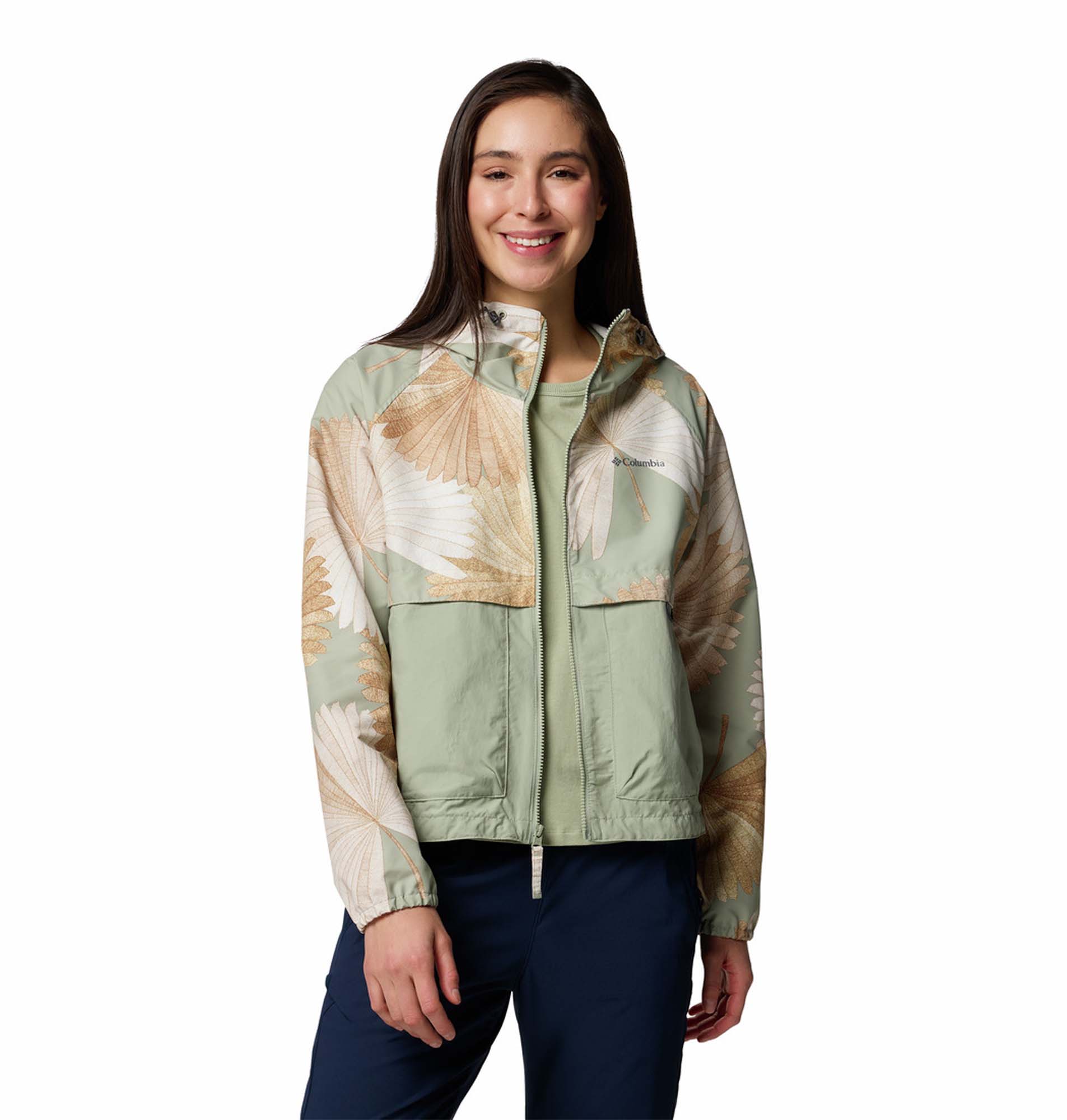 COLUMBIA Spire Valley Printed Windbreaker Dames COLUMBIA Spire Valley Printed Windbreaker Dames
