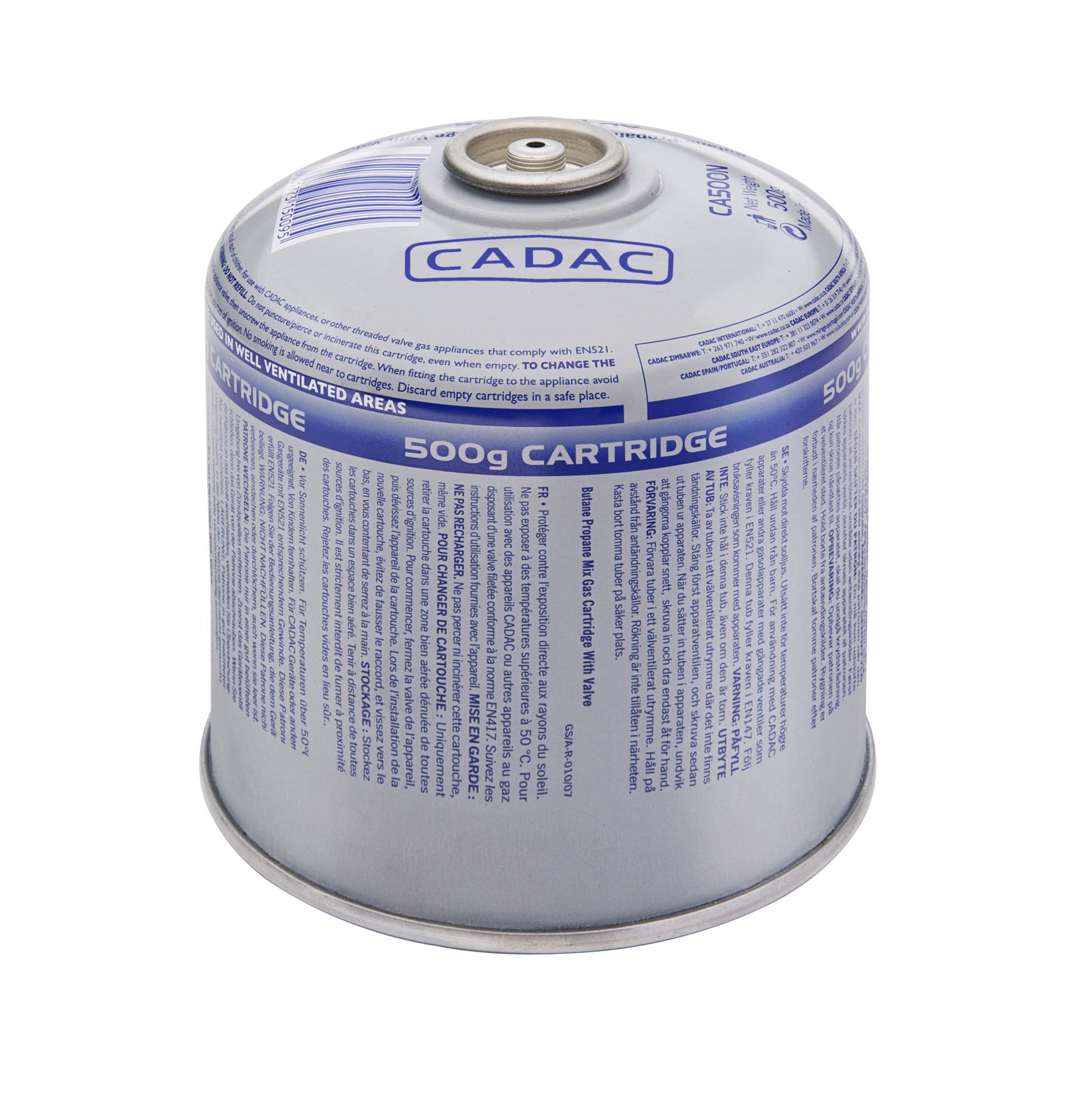CADAC Gascartridge 500 Gr CADAC Gascartridge 500 Gr