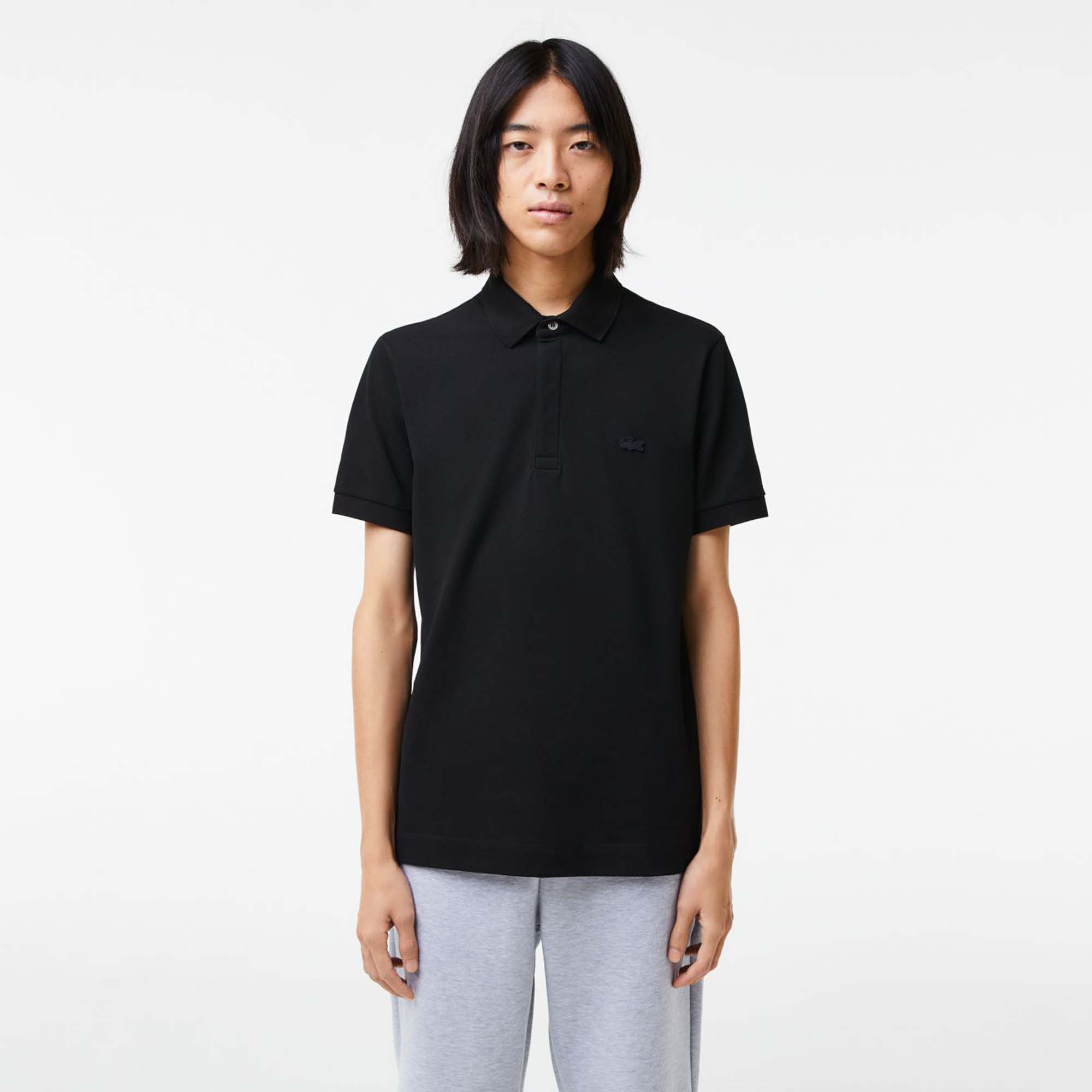 LACOSTE Paris Stretch Polo Heren